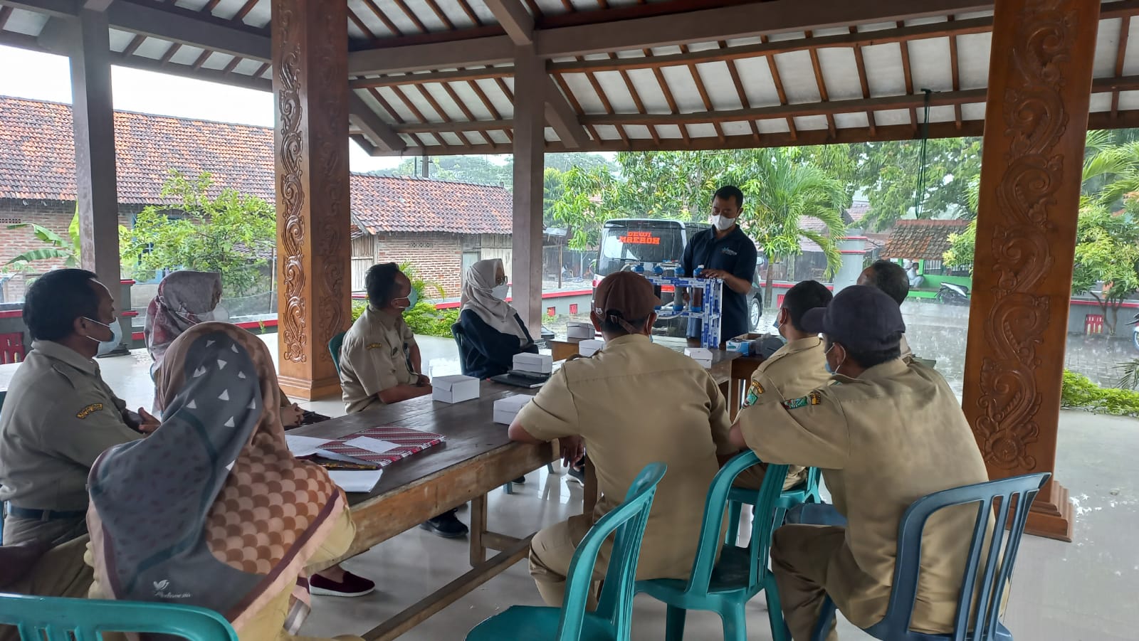 Finalisasi Kegiatan Surveilans Faktor Risiko Penyakit Bersumber Air Melalui Sumber Air Minum Masyarakat Tahun 2022